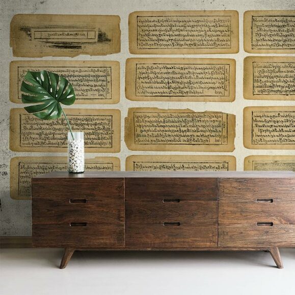 carta da parati deco